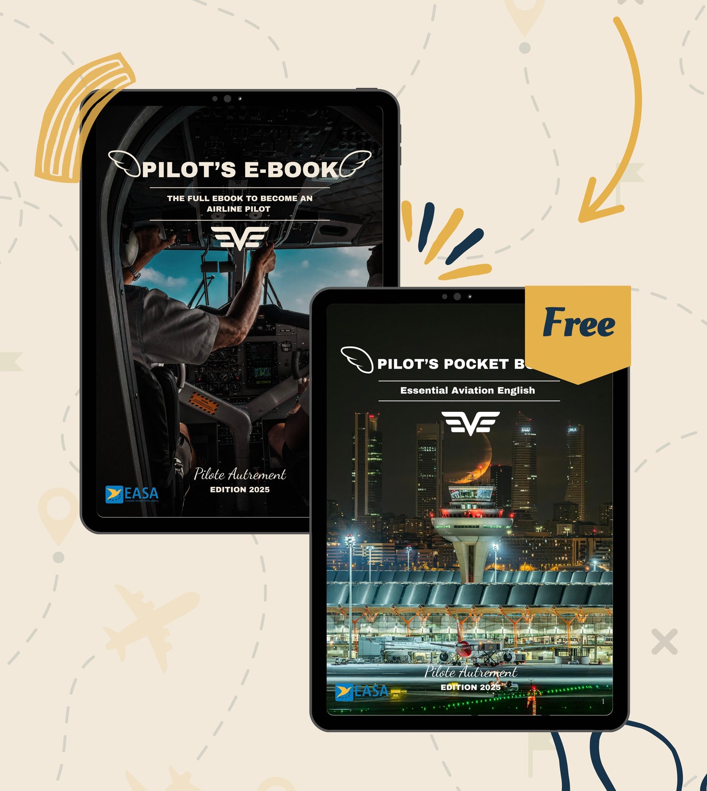Pilot's E-Book + Pocket Aviation English E-Book