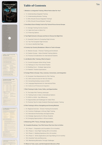 Pilot's E-Book + Pocket Aviation English E-Book