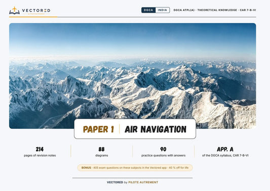 DGCA ATPL Paper 1 Air Navigation