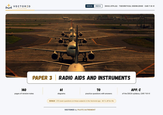 DGCA ATPL Paper 3 Radio Aids and Instruments