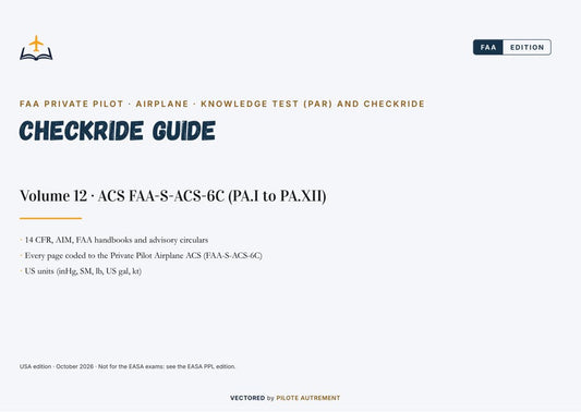 FAA Private Pilot notes, Checkride Guide cover
