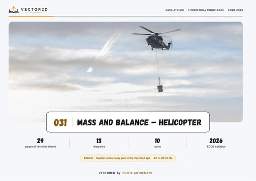 Mass & Balance, ATPL Helicopter notes