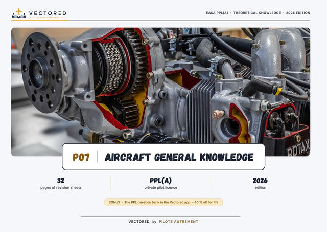 Portada PPL P07 Conocimiento general de la aeronave