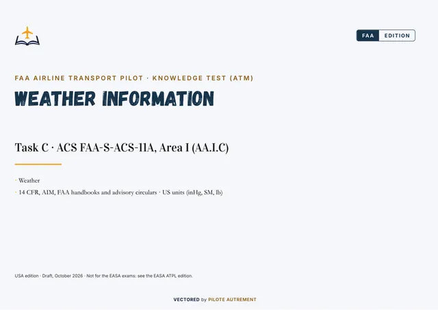 Cover of volume C, Weather Information